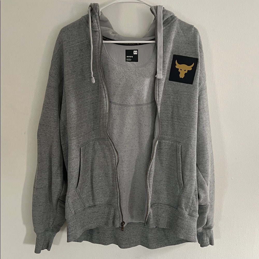 Men’s Project Rock Under Armour Zip Up Hoodie